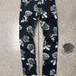 SS2018 Dior Homme ‘Rose Print’ Unaltered Black Skinny Denim