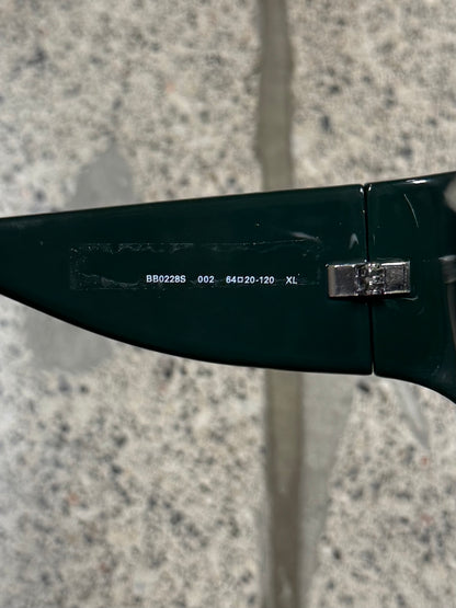Balenciaga ‘Cat Eye’ Green Sunglasses