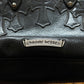 Chrome Hearts 14 Cross 925 Silver Black Leather Gym Bag