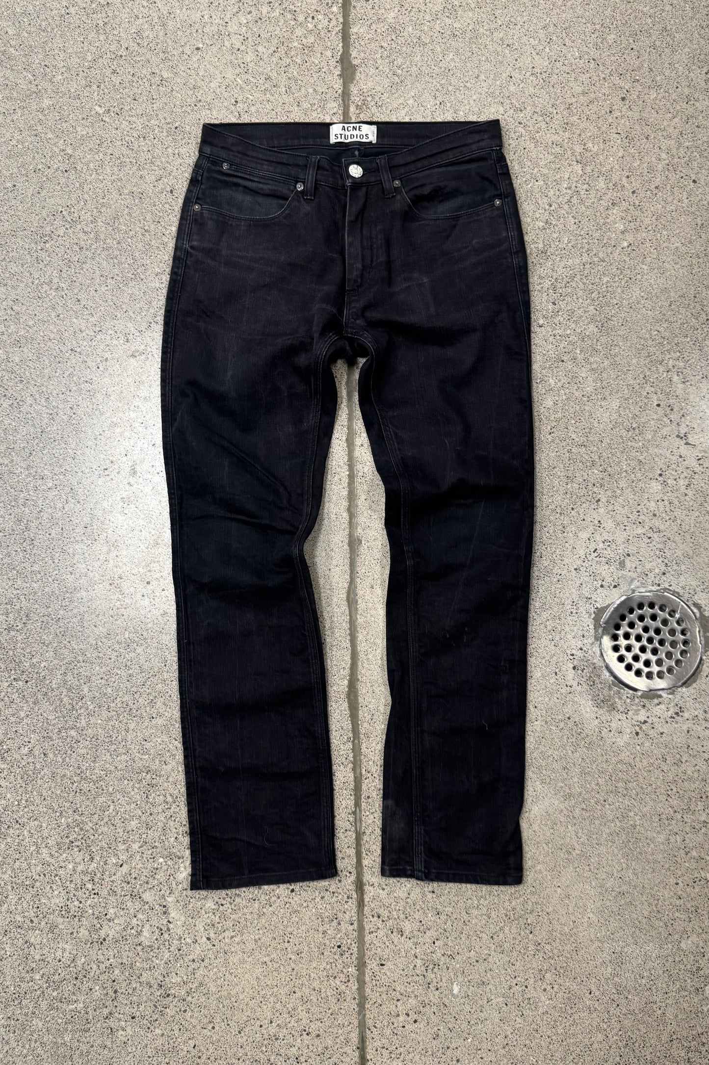 Acne Studios ‘Max New Cash’ Black Slim/Skinny Jeans