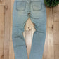 Acne Studios ‘Dirt Washed’ Max Flash Denim