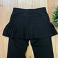 Issey Miyake Black Pleated Skirt Pants