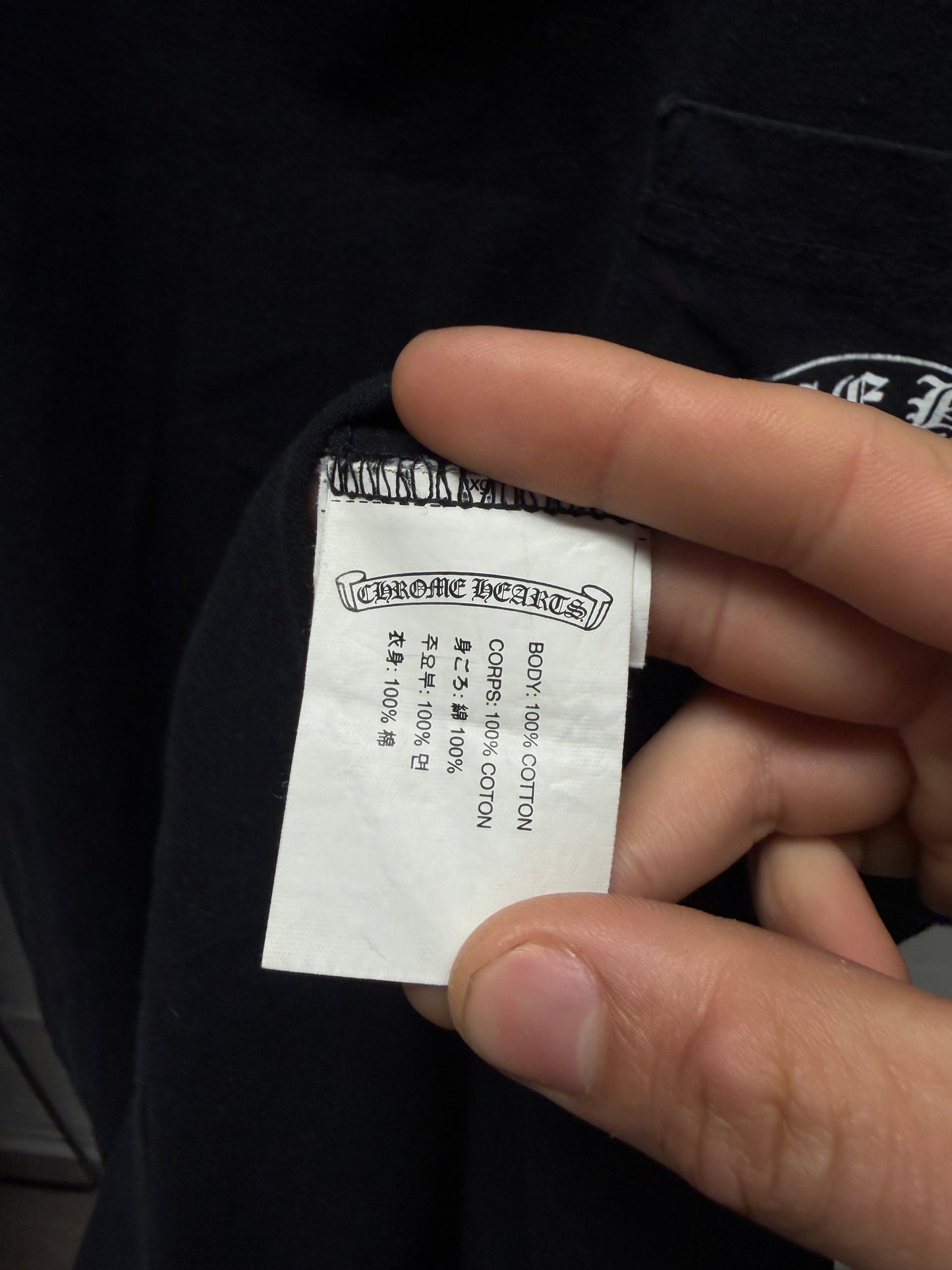 Chrome Hearts ‘Made in Hollywood’ Black/Red Graphic T-Shirt