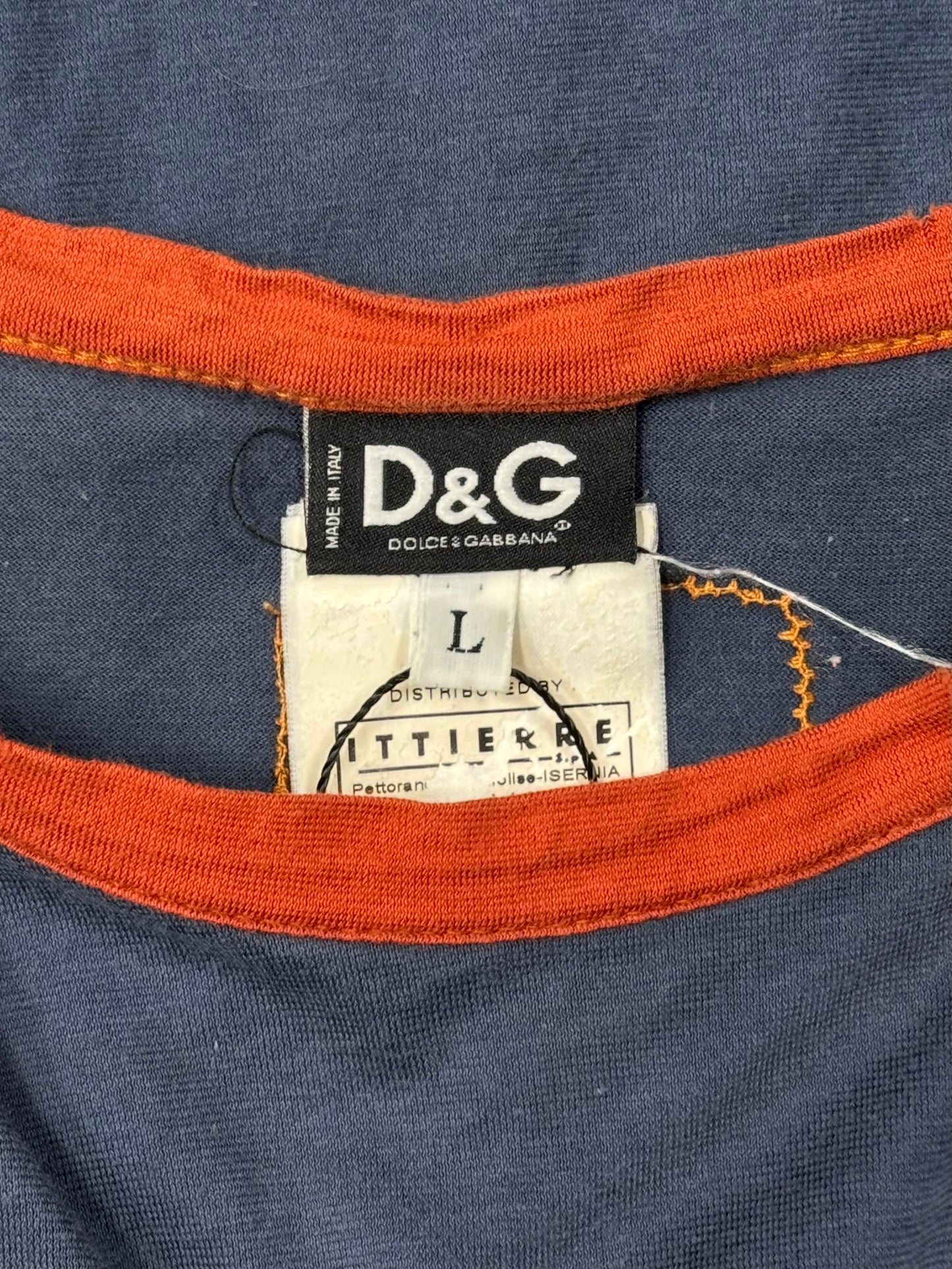 Vintage Dolce & Gabbana ‘Ringer’ T-Shirt