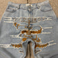 Y-Project ‘Paris’ Light Wash Blue Wide Leg Denim