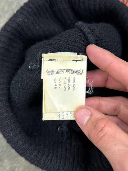 Chrome Hearts ‘Plus Cross’ Ribbed Wool Beanie