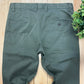 Acne Studios ‘Max Satin’ Olive Green Slim/Skinny Pants