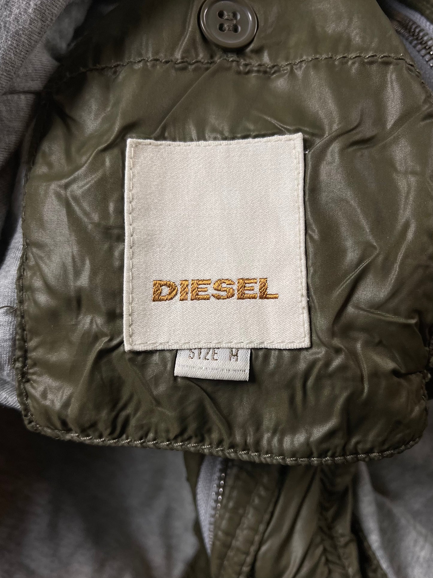 Diesel Down Filled Military Jacket