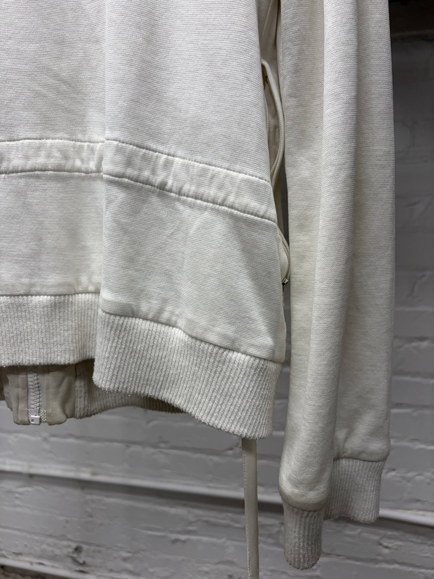 Vintage Helmut Lang ‘Removable Collar’ White Work-Jacket