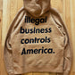 Spring Summer 2018 Supreme ‘Illegal Business Controls America’ Pullover Hoodie