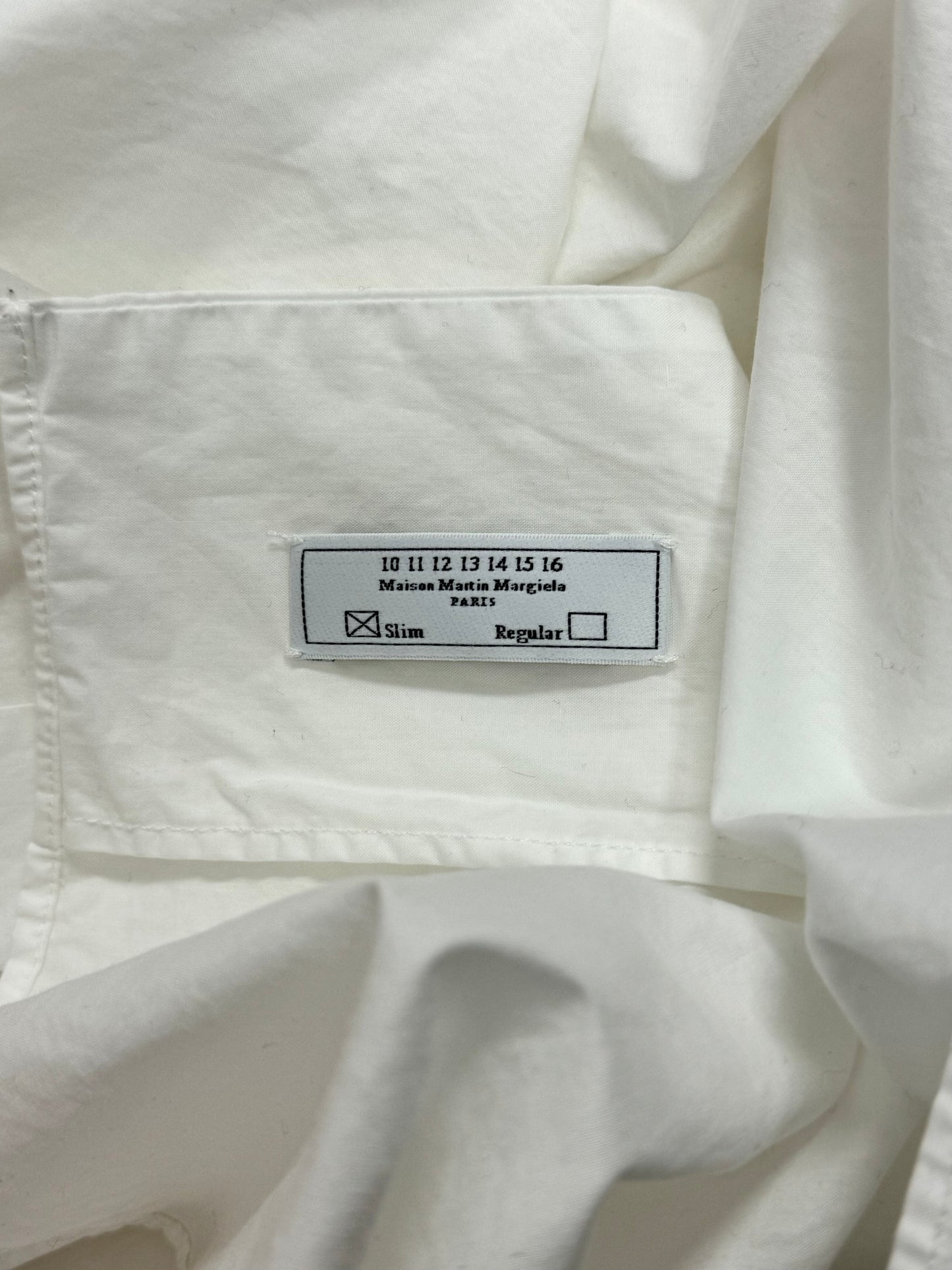 Maison Margiela White Oxford Button Down Shirt