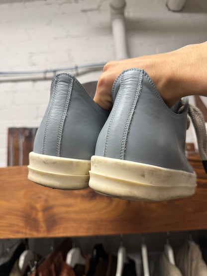 Rick Owens Mainline ‘Jumbo Lace’ Blue Leather Ramones