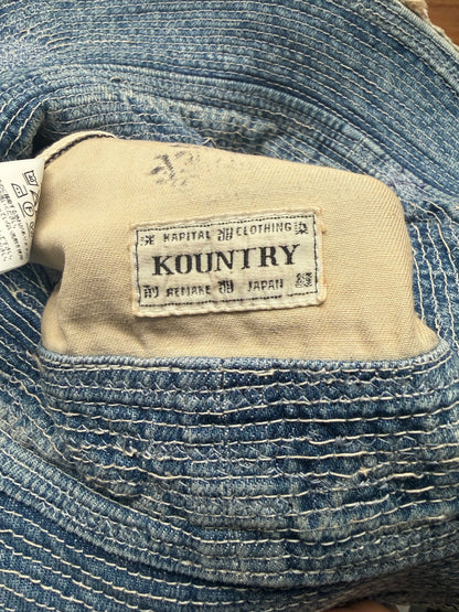 Kapital ‘Old Man & The Sea’ Boro Repaired Bucket Hat