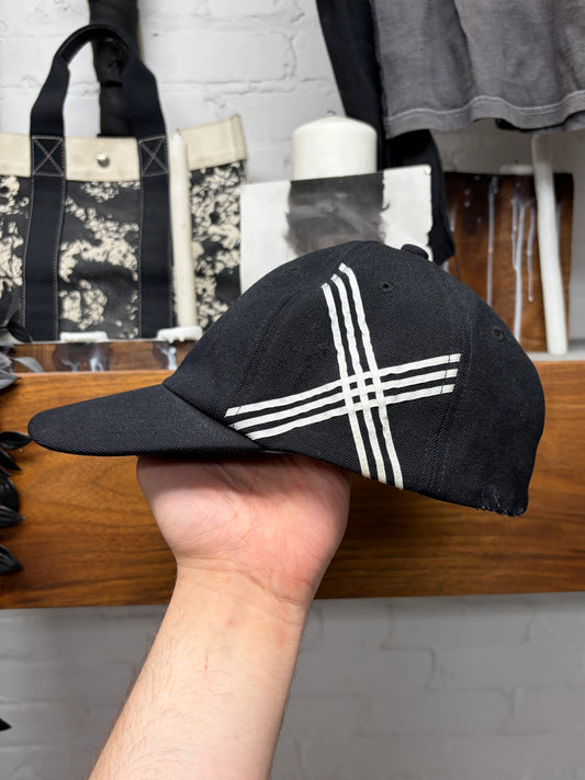 Y-3 by Yohji Yamamoto Stripe Logo Baseball Cap