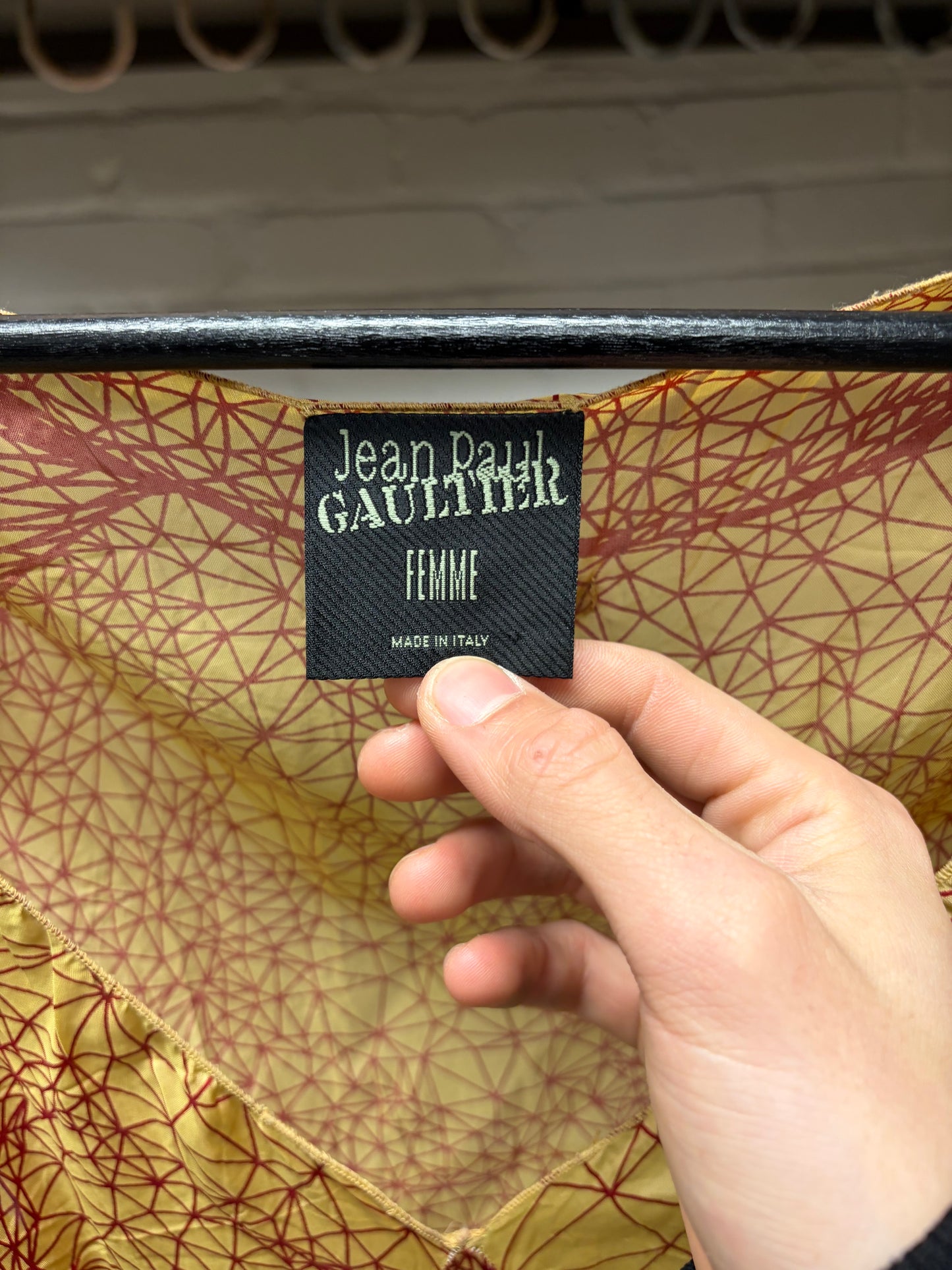 SS01 Jean Paul Gaultier ‘Constellation’ Silk Slip Dress