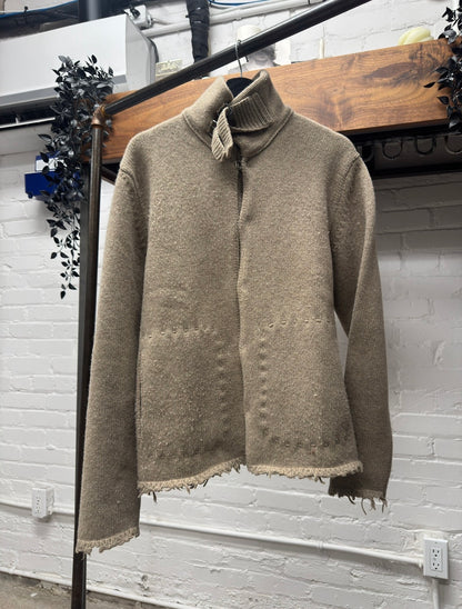 SS2002 Yves Saint Laurent Rive Gauche by Tom Ford ‘Safari’ Drivers Knit With ‘Hook n’ Eye’ Closure