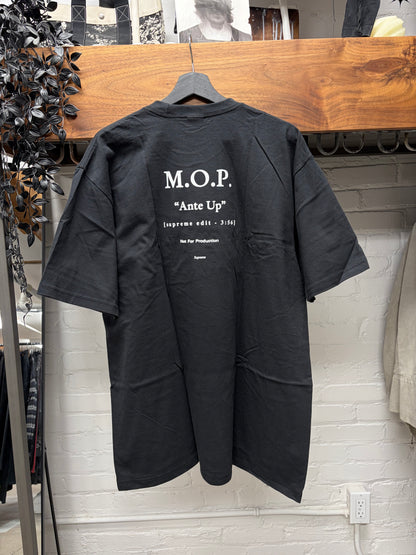 AW2024 Supreme ‘M.O.P.’ Black Graphic T-Shirt
