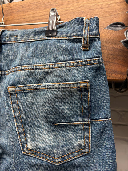 Dior Homme Washed Blue Skinny Jeans