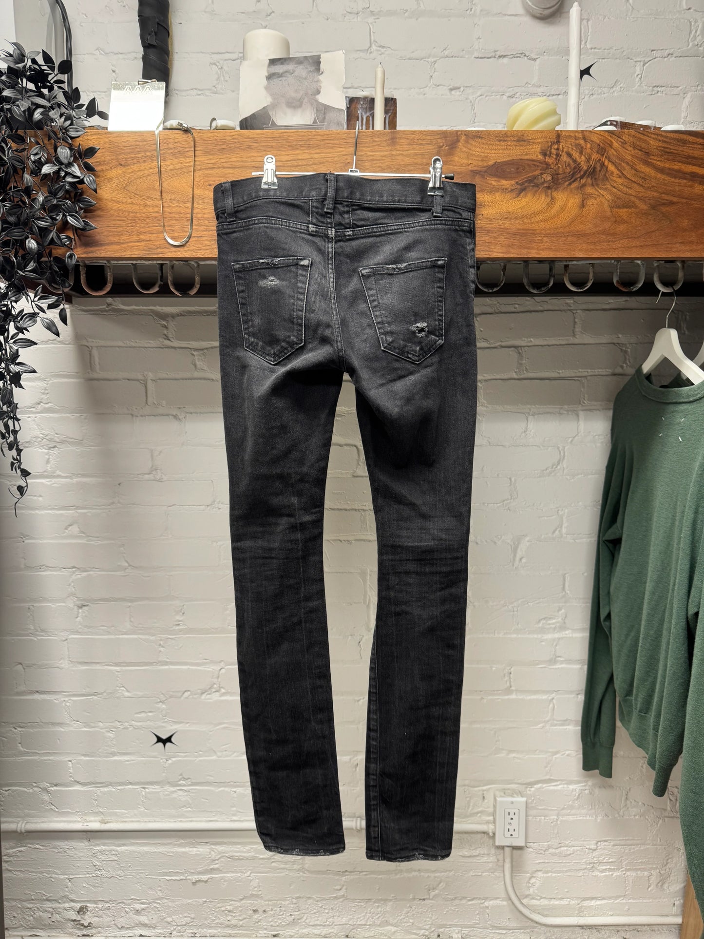 2015 Saint Laurent by Hedi Slimane ‘D02’ Crash Denim