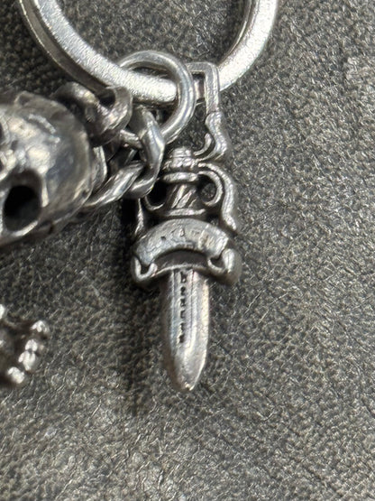 Chrome Hearts x Foti ‘Harris Teeter’ Skull & Dagger Keychain