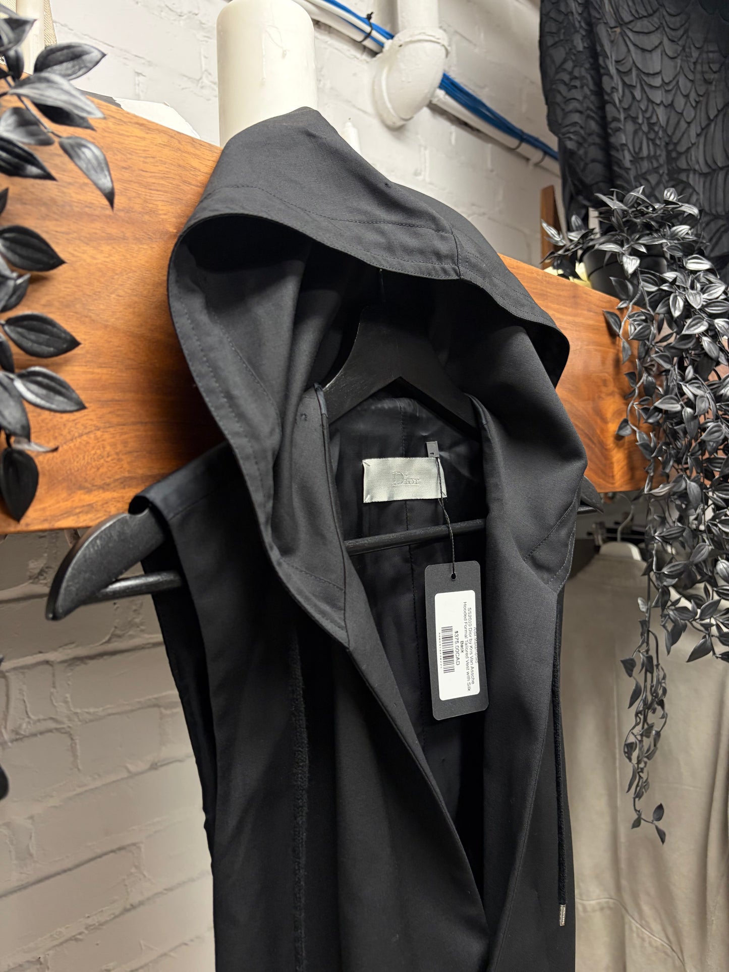 SS2003 Dior by Hedi Slimane ‘Follow Me’ Hooded Suiting Vest
