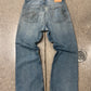 2021 Acne Studios ‘Dirt Wash’ Blue Flared Cut Denim