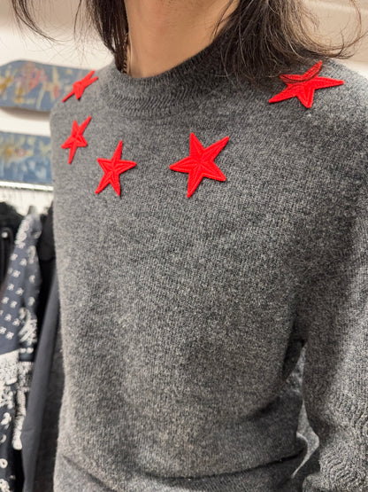 AW2014 Givenchy by Ricardo Tisci ‘Stars’ Wool Knit Sweater
