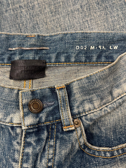 2019 Saint Laurent ‘Faded Blue’ D02 Skinny Jeans