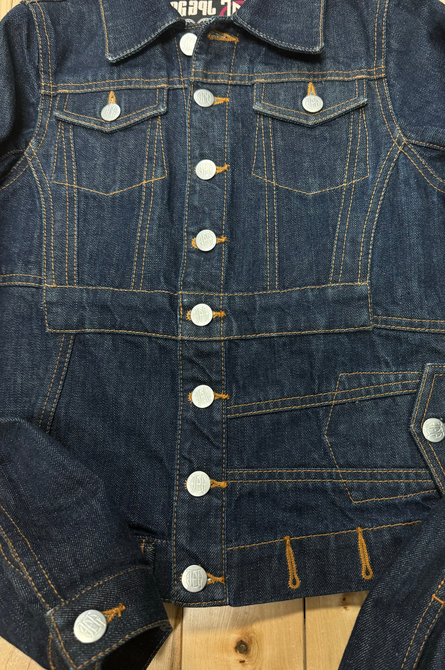 Vintage 1990s Jean Paul Gaultier Reconstructed Denim Jacket