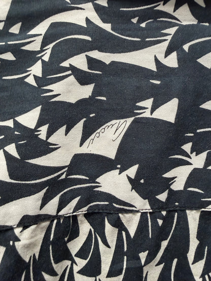 SS2007 Gucci by Frida Giannini ‘Sailboats’ Collared Button Up Shirt