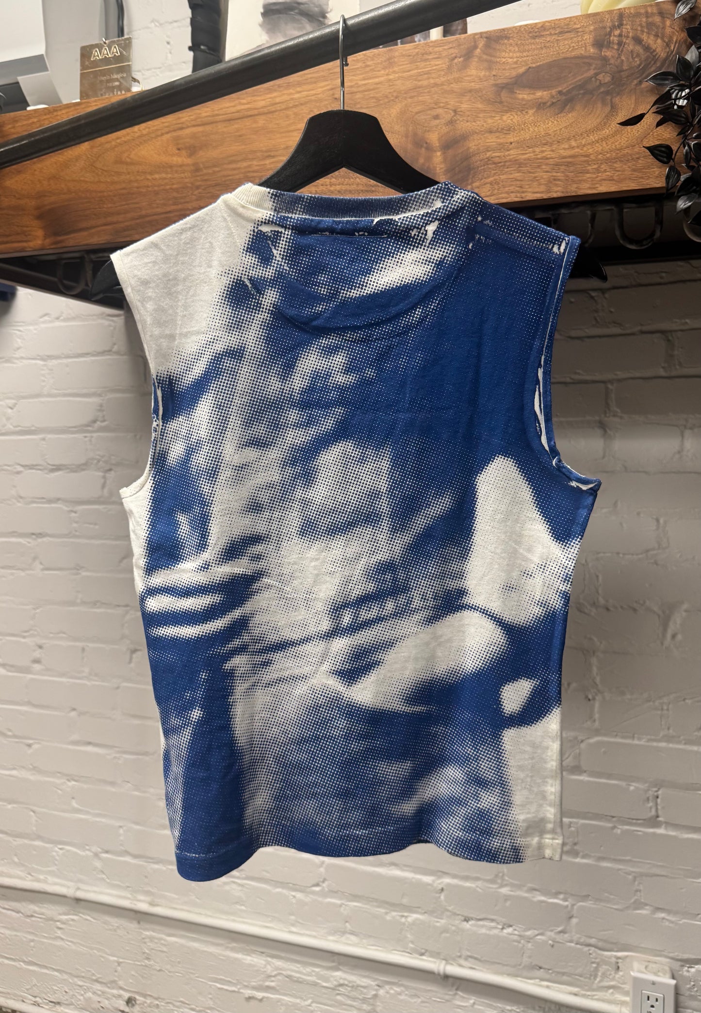 SS2004 Maison Martin Margiela ‘Pointallism’ Full Print Tank Top