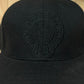 Chrome Hearts 925 Silver ‘Horseshoe’ Logo Black Fitted Hat