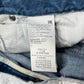 SS2016 Maison Margiela ‘Paint Coated’ White/Blue Denim