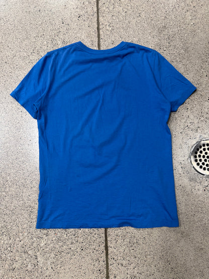 Yves Saint Laurent ‘YSL’ Logo Blue T-Shirt