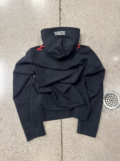 AW2018 Vetements ‘Misplaced’ Skull Hoodie