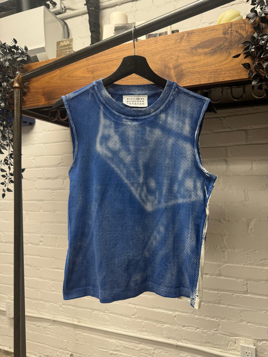 SS2004 Maison Martin Margiela ‘Pointallism’ Full Print Tank Top