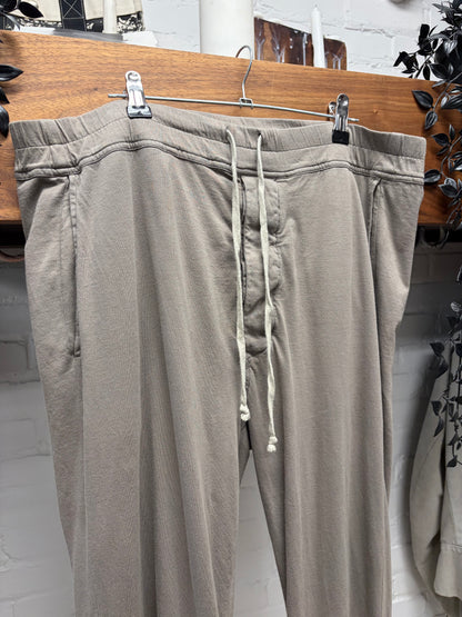 Rick Owens ‘Berlin’ Dust Drawstring Cotton Sweatpants