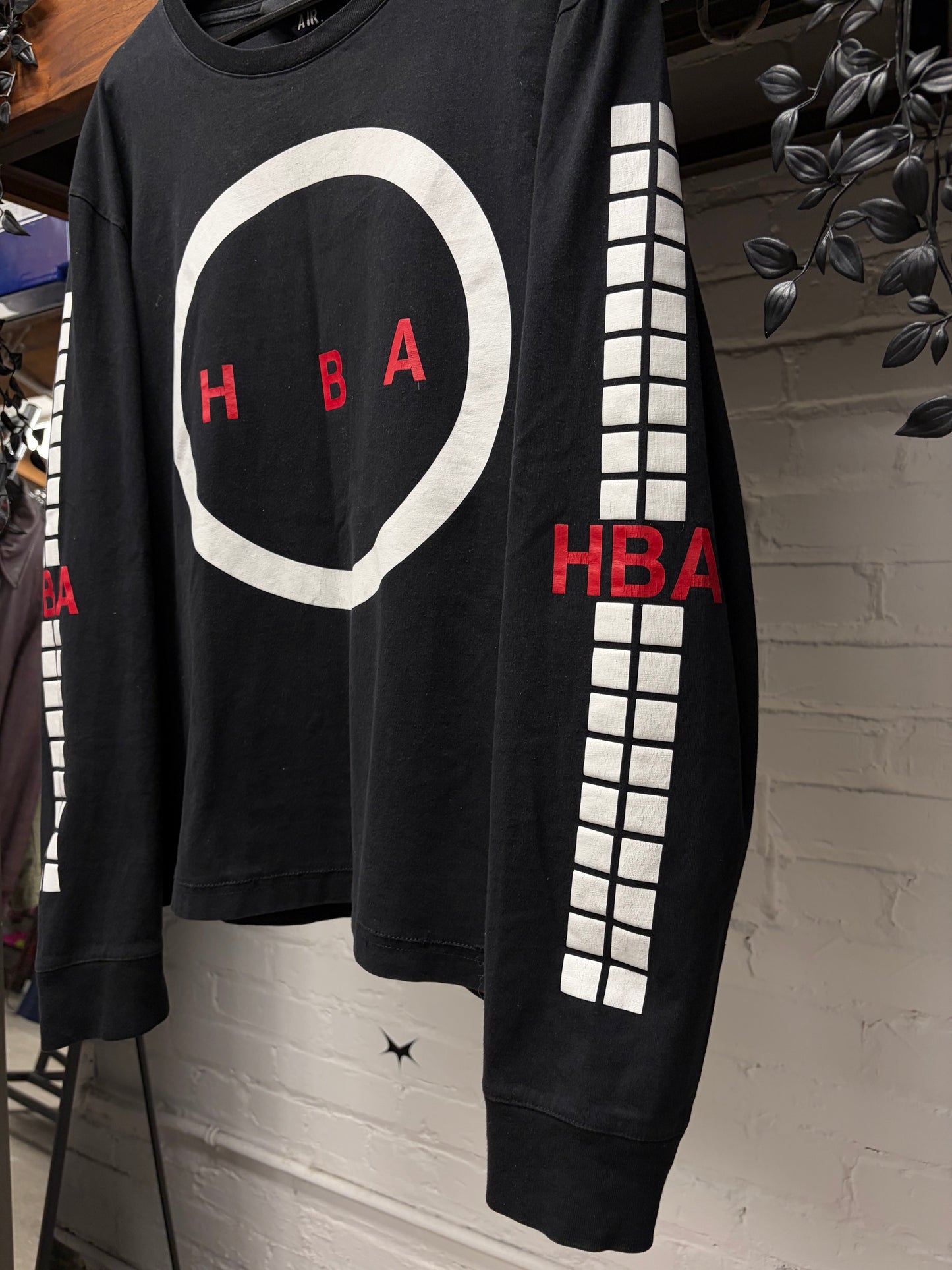 Hood by Air ‘Detroit Orgy’ Black Long Sleeve T-Shirt