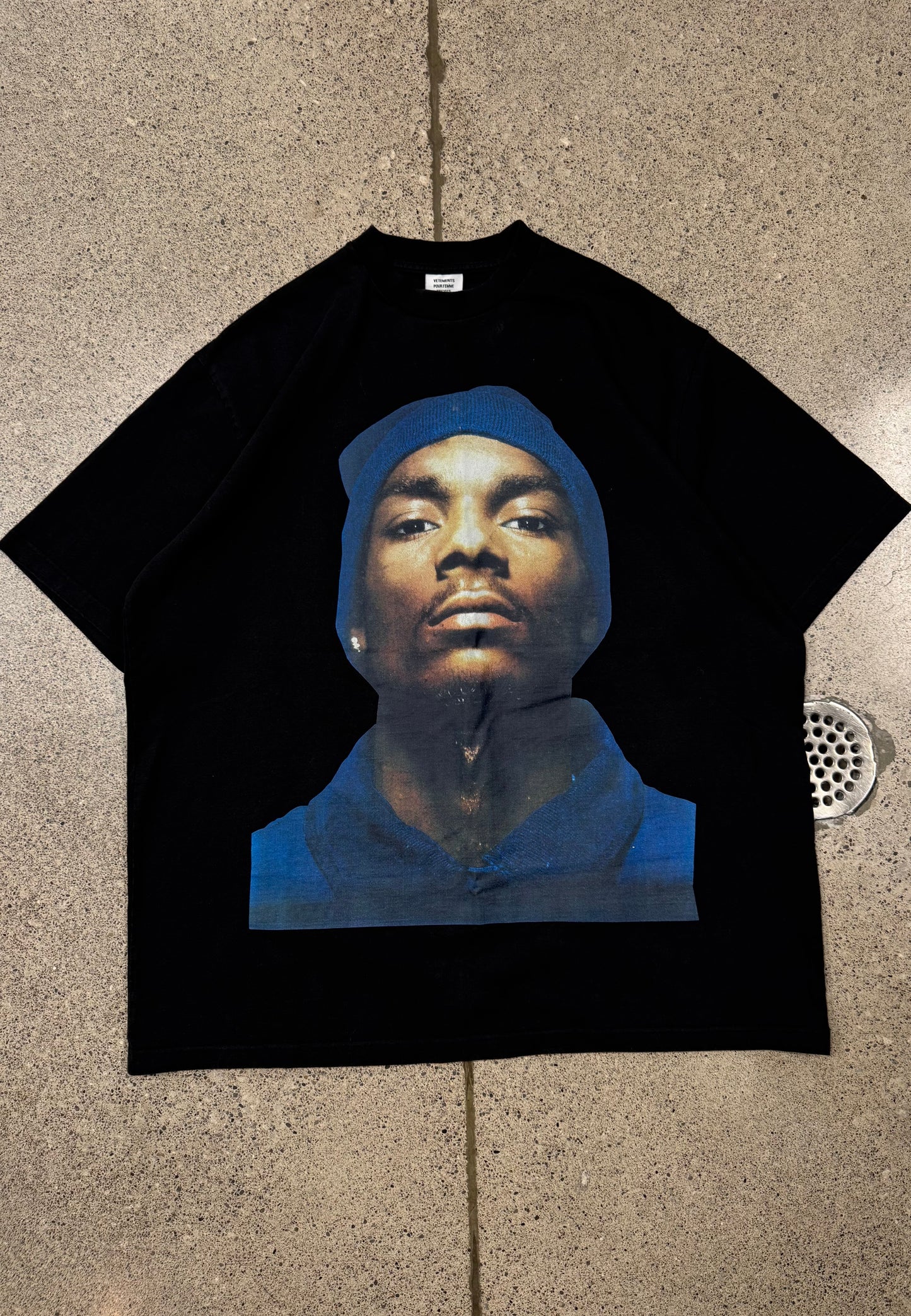 AW2017 Vetements ‘Snoop Dogg’ Oversized Graphic T-Shirt