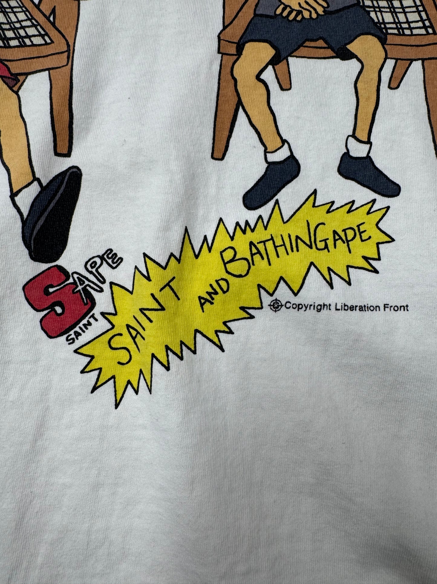 Saint Michael x Bape ‘Beavis & Butthead’ Graphic T-Shirt