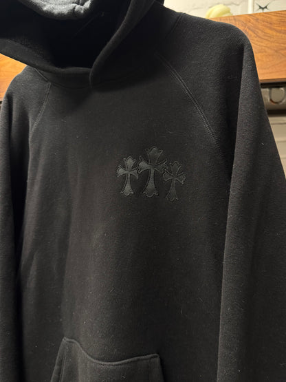 Chrome Hearts ‘711’ Triple Cross Big ‘CH’ Logo Pullover Hoodie