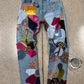 Kapital Patchwork Repaired ‘Hippie’ El Paso 14oz Denim