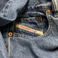 Diesel Bootcut Washed Blue Denim