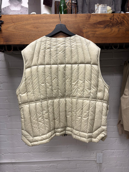 AW2022 Rick Owens ‘Strobe’ Pearl Padded Cargo Vest