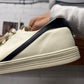 Rick Owens ‘Geotrasher’ Vans Milk/Black Low Top Sneakers