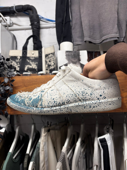 Maison Margiela Limited Edition ‘Paint Splatter’ G.A.T. Low Top Sneakers