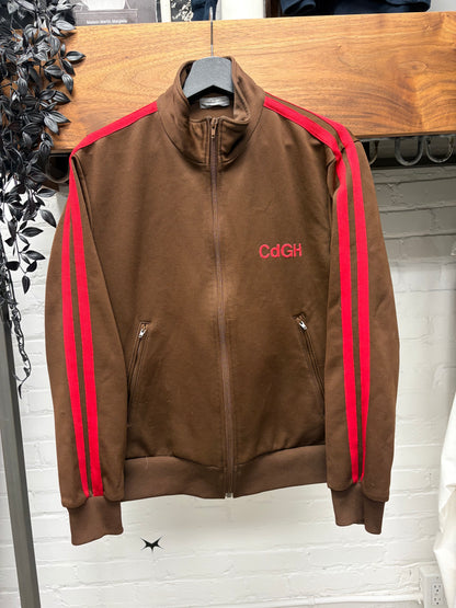SS2002 Comme Des Garçons Homme ‘CDGH’ Brown/Red Track Jacket
