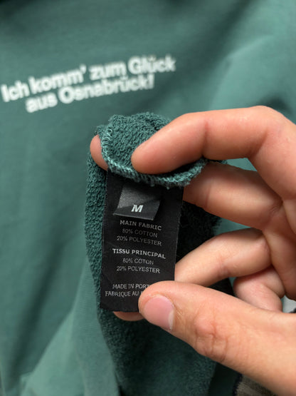 AW2018 Vetements ‘Tourist’ Green Slogan Pullover Hoodie