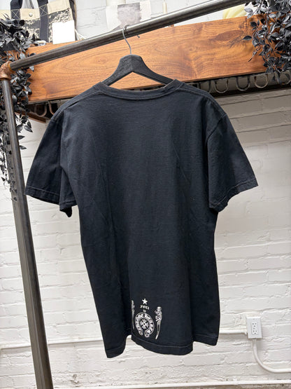 Chrome Hearts ‘Jarvis Skull’ Black Graphic T-Shirt