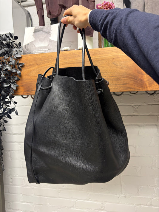 Gucci Tom Ford Reversible Suede/Cowhide Leather Jumbo Shoulder Bag